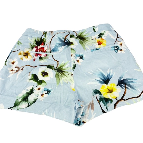Zara Basic Collection Glen Floral Hawaiian Tropical Dressy Shorts Medium - Picture 6 of 9